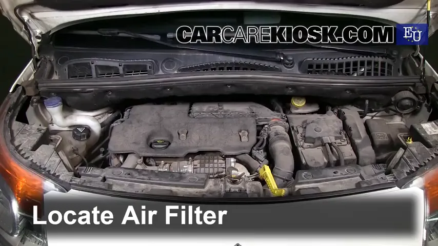 2011 Citroen C3 Picasso e-HDI Airdream 1.6L 4 Cyl. Turbo Diesel Air Filter (Engine)
